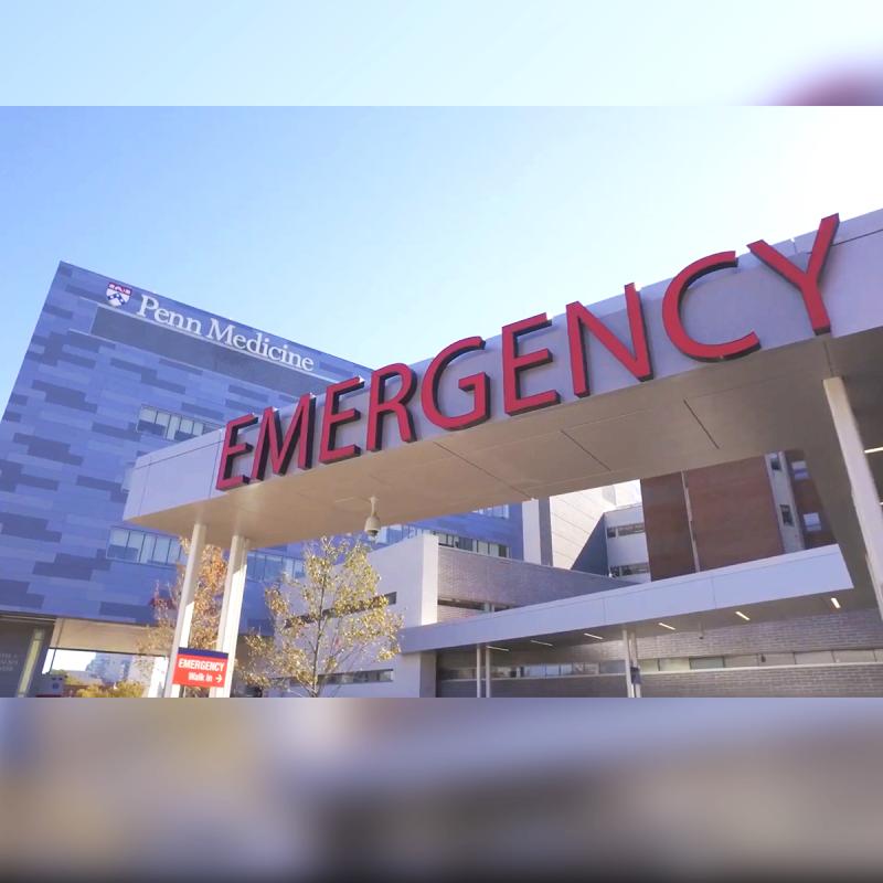Penn Medicine emergency room entrance