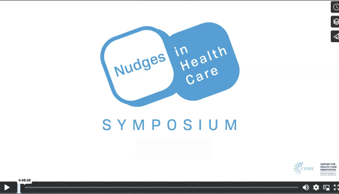 Nudges in Health Care Symposium logo