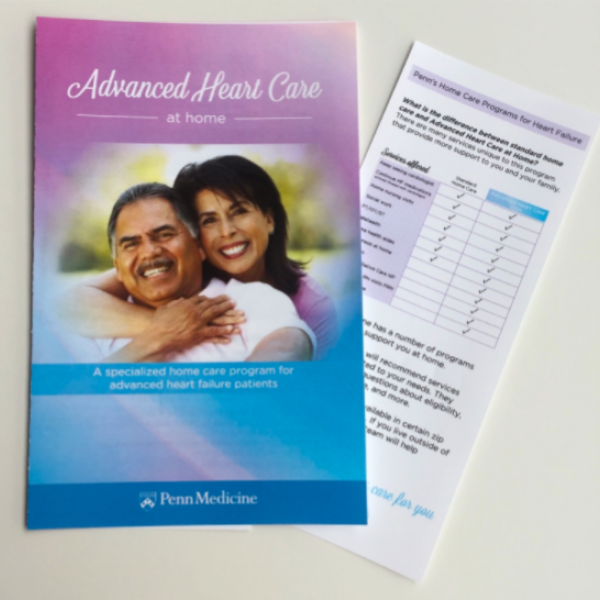 Advanced Heart Care at Home brochure
